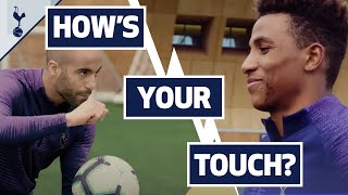 HIGH-SPEED BALL CANNON | HOW'S YOUR TOUCH? | Lucas Moura v Gedson Fernandes