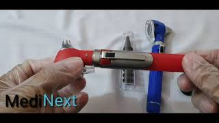 Mini Otoscope Fiber Optic || Colourful Mini Otoscops || Medinext Surgical ||