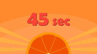 45 Second Timer (Basic Orange)