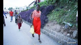 Mwiseneza yagenze ibilometero bisaga 10 n’amaguru yitabiriye amarushanwa ya Miss Rwanda