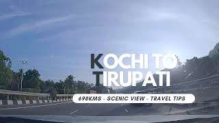 Kochi to Tirupati Road Trip 🚗 | AbhiResh Tales