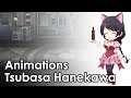 Tsubasa Hanekawa - Battle Animations