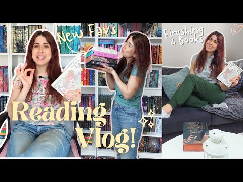 Reading Vlog #2: reading new releases: Bride, A Tempest of Tea and The Curse of Saints!