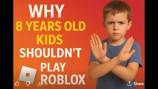 “Why 8-Year-Old Kids Shouldn’t Play Roblox (Parents Must Watch!)” #must watch video