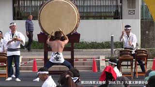 第2回浅草太鼓祭⑪　九重太鼓愛好会「遠州乱舞」 （静岡県）