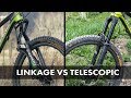 Motion Ride E18 VS MRP Ribbon Coil - Linkage VS Telescopic Enduro Fork