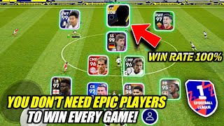 HOW TO PLAY FALSE 9 🔥 Your (Winrate 100%) | eFootball 2023 Mobile