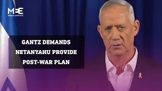 Benny Gantz demands Benjamin Netanyahu to provide post-war Gaza plan, threatens to quit cabinet