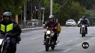 As delivery apps grow in Brazil, more people are dying on motorbikes | VOANews