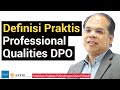 Definisi Praktis Professional Qualities DPO