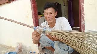 membuat sapu lidi dengan alat sederhana#auto cuan broo#