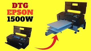 Transformación Impresora de camisetas - DTG Casera Epson 1500W