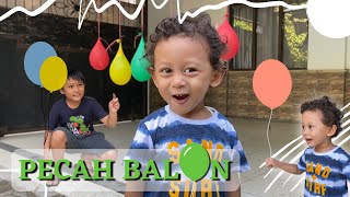 Lomba Pecah Balon Air Berhadiah || Permainan Anak 2021