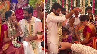 Naga Shaurya Marriage Visuals | Naga Shaurya Weds Anusha Shetty | Manastars