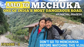 Itna Dangerous Road Ki Iss Ladki Ka Aansu Nikal Aaya 🥲 | Aalo To Mechuka | Mechuka Road Trip