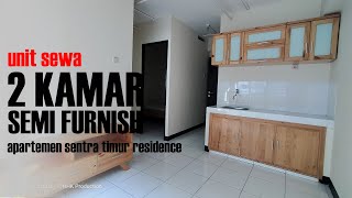 SEWA APARTEMEN 2 KAMAR MURAH BULANAN | Apartemen Sentra Timur Residence