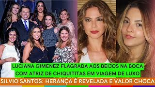 Luciana Gimenez FLAGRADA AOS BEIJOS com atriz de Chiquititas | Herança de Silvio Santos É CHOCANTE