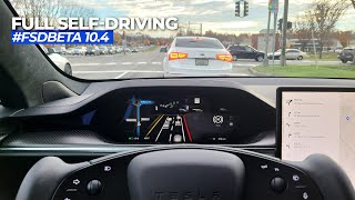 Tesla Full Self-Driving (FSDBeta) 10.4 - First Impressions