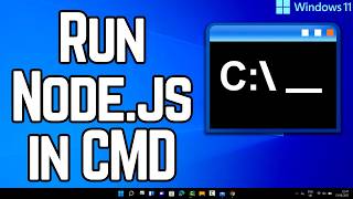 How to Run Node.js in CMD | How to Run Node.js Scripts from the Command Line (2026)