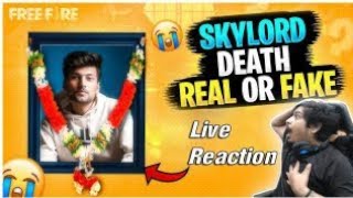 SKYLORD DIE 🥺 ll AJJUBHAI CRYING ON SKYLORD'S DEATH 😭ll @Skylord69   ll ALL GAMERS REACTION ON SKY