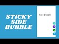 Awesome Android Libraries || Side Bubble - Android Studio