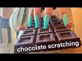 Fast Chocolate Scratching & Tapping - ASMR