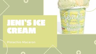 Jeni’s Ice Cream Review - Pistschio Macaron