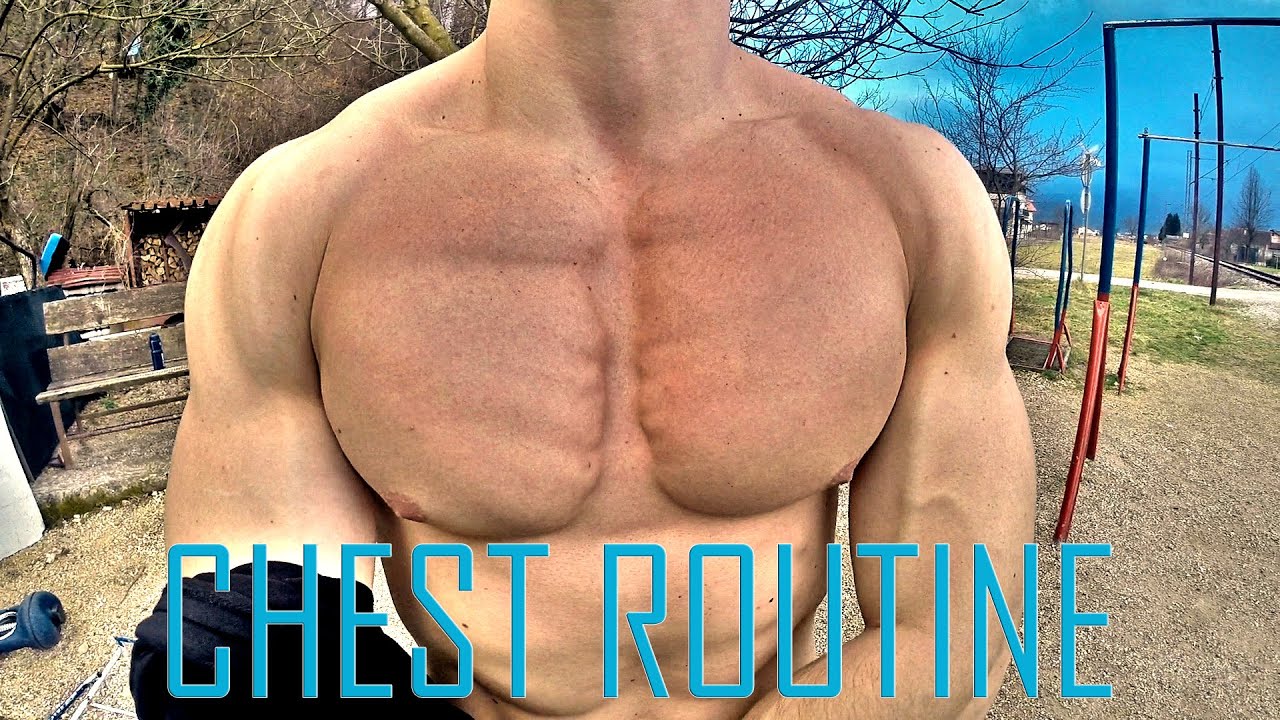 Calisthenics Bodyweight Chest Routine 2 ( Street Workout ) - YouTube