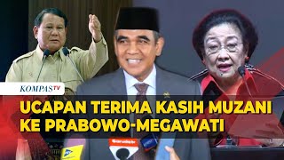 Ketua MPR Ahmad Muzani Ucapkan Terima Kasih ke Prabowo hingga Megawati usai Dilantik