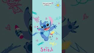 stitch and angel wallpapers