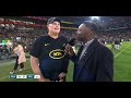 supersport worker dives out of rassie erasmus interview. sa nz 24