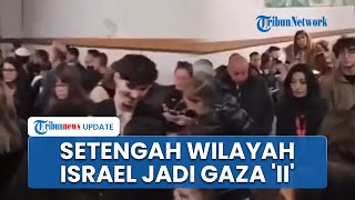 Setengah Wilayah Israel Diserang Houthi! Iron Dome Gagal Menahan, Jutaan Warga Sembunyi di Bunker