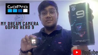 Unboxing my dream camera 📷 for motovolgging | GoPro Hero 9 black with mic adapter 😍