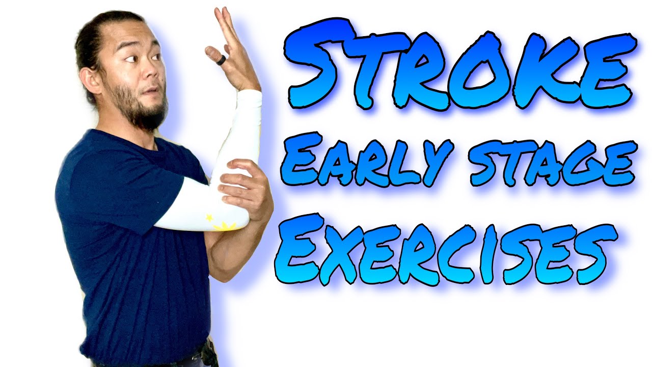 Stroke Exercises For Inital Stages Occupational Therapy Youtube