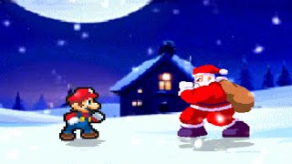 MUGEN: Super Better Mario (Me) Vs Santa Fighter + Extra Battle