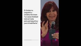El gobierno respaldó a Cristina Kirchner: "La causa vialidad está para armada para perseguirla"