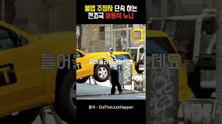 불법주정차 참교육하는 힘숨찐 누나