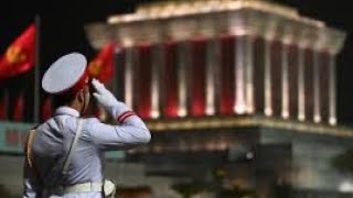 Flag Lowering Ceremony at Ho Chi Minh Mausoleum - Vietnam National Day September 2, 2024 #vietnam
