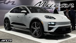 2025 Porsche Macan Turbo EV First Look Impressions // Allcarnews