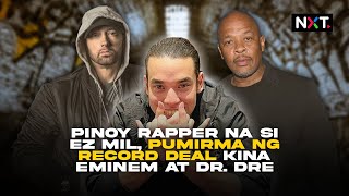 Pinoy rapper na si Ez Mil, pumirma ng record deal kina Eminem at Dr. Dre