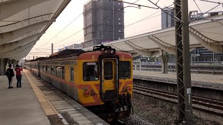 DR2800柴自強專車6105次台中清車後通過新烏日站