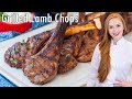 Garlic & Herb Grilled Lamb Chops - JUICY Lamb Recipe!!