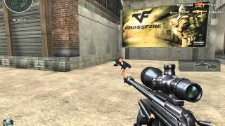 CrossFire NA: FFA Sniper Blackwidow Gameplay