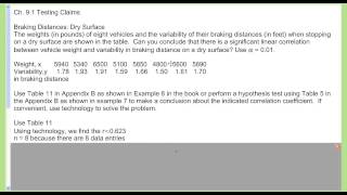 CH 9 1 Testing a claim 2