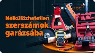 10 nélkülözhetetlen szerszám az autójavításhoz | AUTODOC tippek