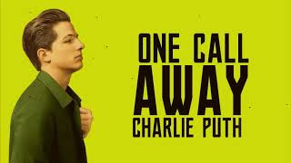One Call Away - Charlie Puth ភ្លេងសុទ្ធ ខារ៉ាអូខេ