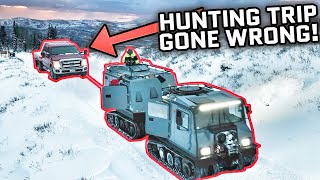 ELK HUNTERS RESCUED! 3 Trucks and Horse Trailers Stranded In a Blizzard!