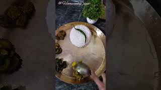 lunch thali idea/দুপুরের খাবার মেনু😋#shorts#shortsvideo #thali #youtubeshorts