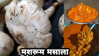 Mashroom masala recipe | अस्सल मालवणी अळंबी मसाला | अळमीची भाजी | Sindhudurg special recipe