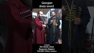 Georgian dress #sword  has a unique design